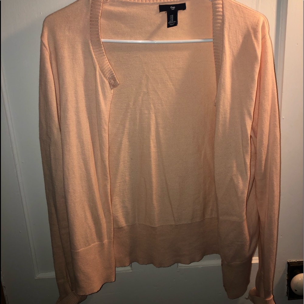 Gap pink cardigan
